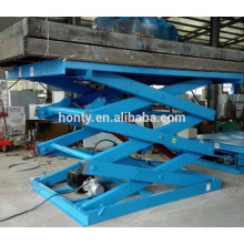 small hydraulic stationary scissor lift platform for sale at low price